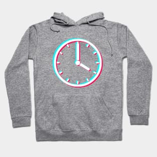 Vaporwave Clock Hoodie